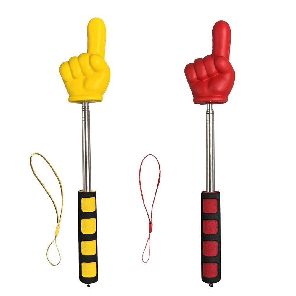 Fishing Rod Telescopic - Professionele roestvrijstalen vingerleessticks Telescopische staaf Vingerontwerp