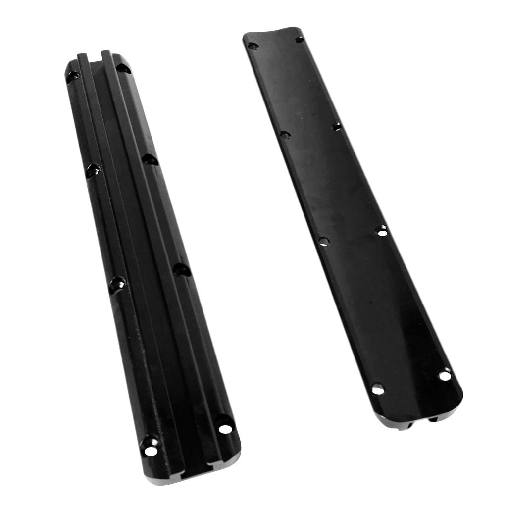 Fishing Rod Rack - Kajakrailrails Aluminium montagesysteem 11,8 inch kano-hardware