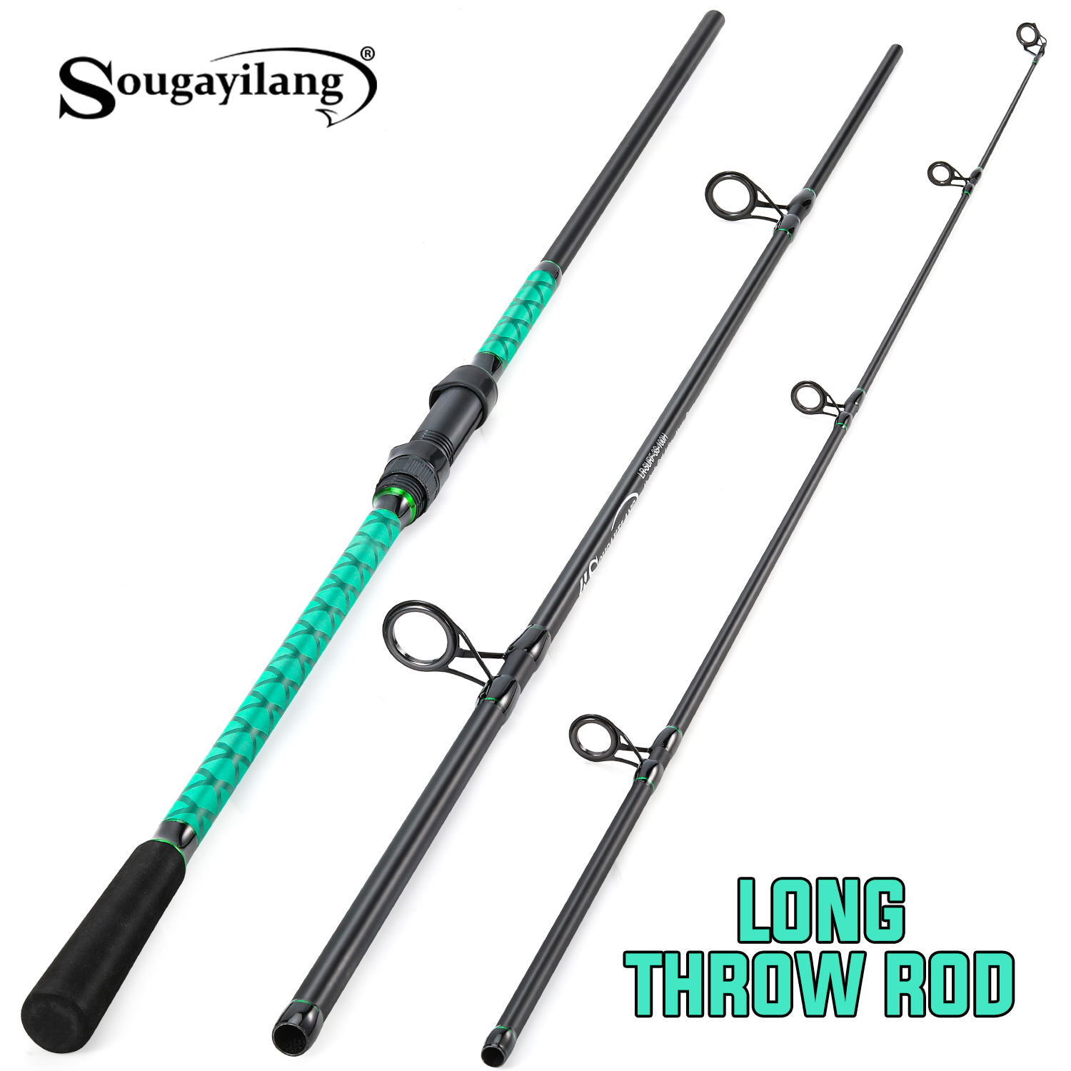 Fishing Rod Surf - Sougayilang Karperhengel 3 Secties Heavy Power