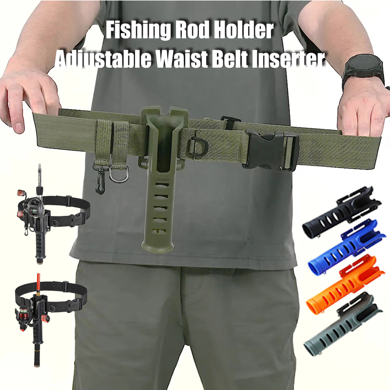 Fishing Rod Spinning - Hangende visheupriem Hengelhouder Verstelbare waadriemen voor