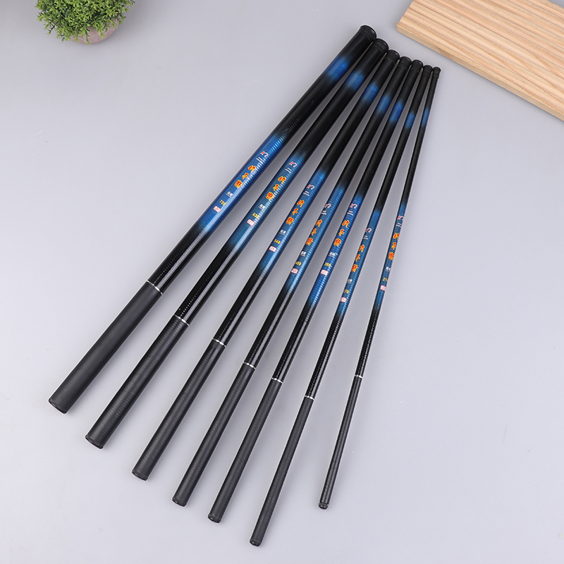 Fishing Rod Telescopic - Telescopische Rots Hengel Glasvezel 2.1/2.7/3.6/4.5/5.4/6.3/7.2M Spinning