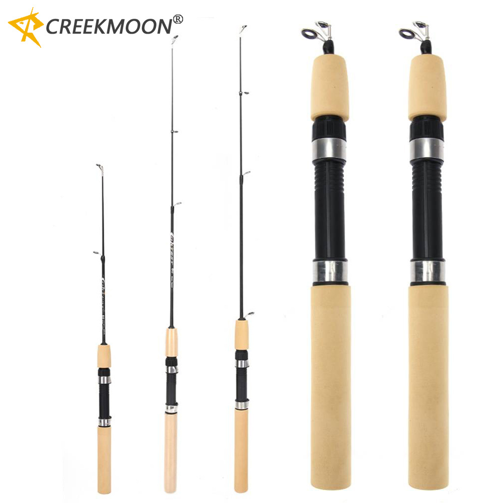 Fishing Rod Ice - Mini Telescopische Ijsvishengel Draagbare Koolstofvezel Rivier