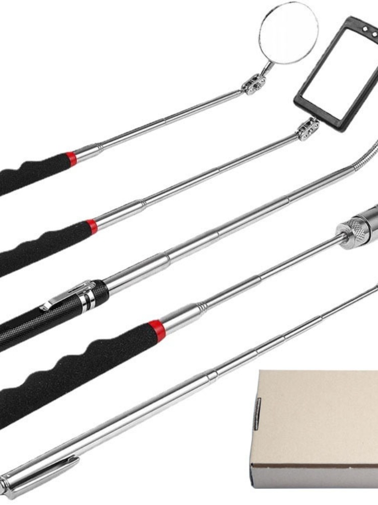 Fishing Rod Telescopic - Autoreparatiegereedschap Telescopische magnetische pen Pickup Rod