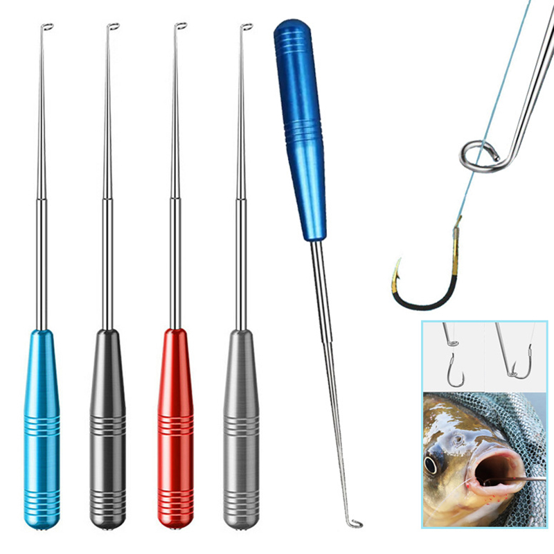 Fishing Rod Building Kit - Roestvrijstalen veiligheidstrekker Vishaak Ontkoppelaar Remover Snelle