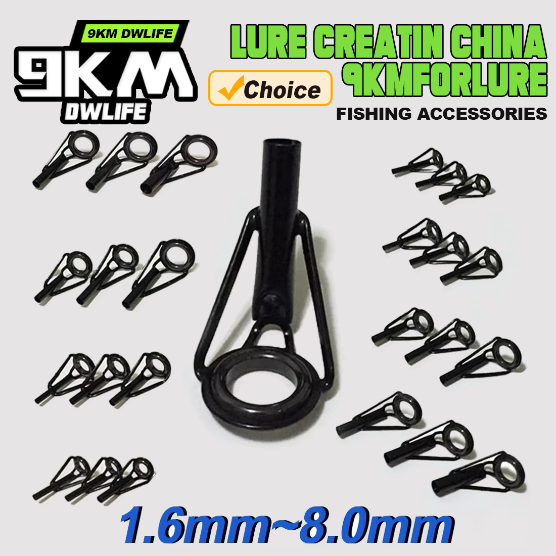 Fishing Rod Tip Replacement - 5 Stuks Hengel Tip Gidsen Reparatieset