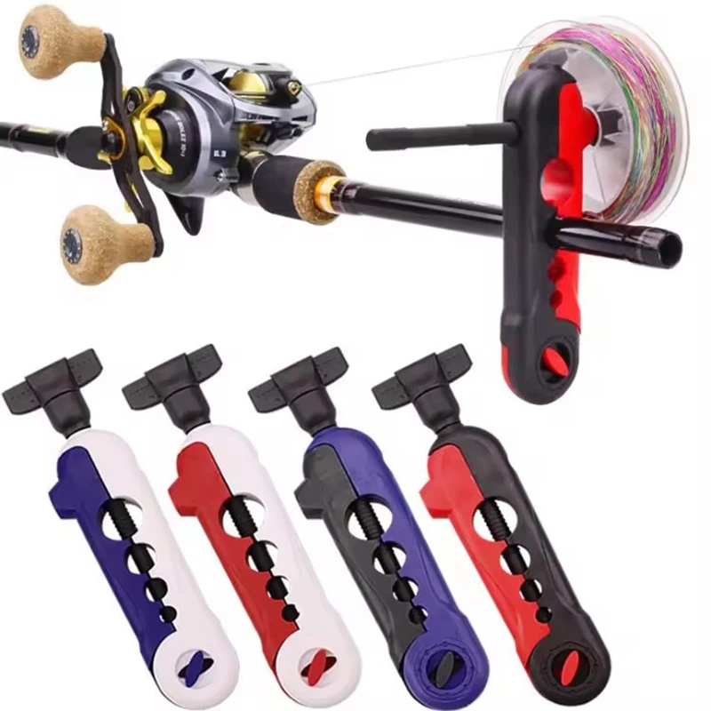 Fishing Rod Combo - Draagbare universele vislijnspoeler, verstelbaar voor verschillende