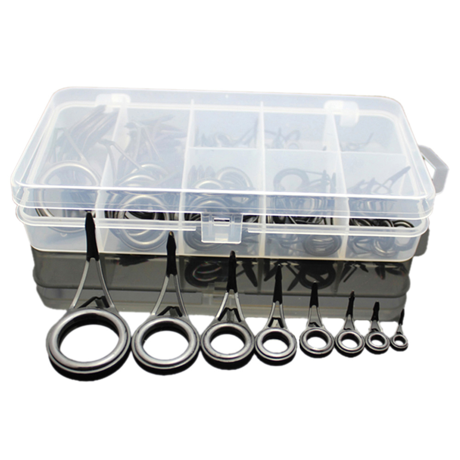 Fishing Rod Spinning - 75 Stuks Verschillende Maten Hengel Geleidepunt