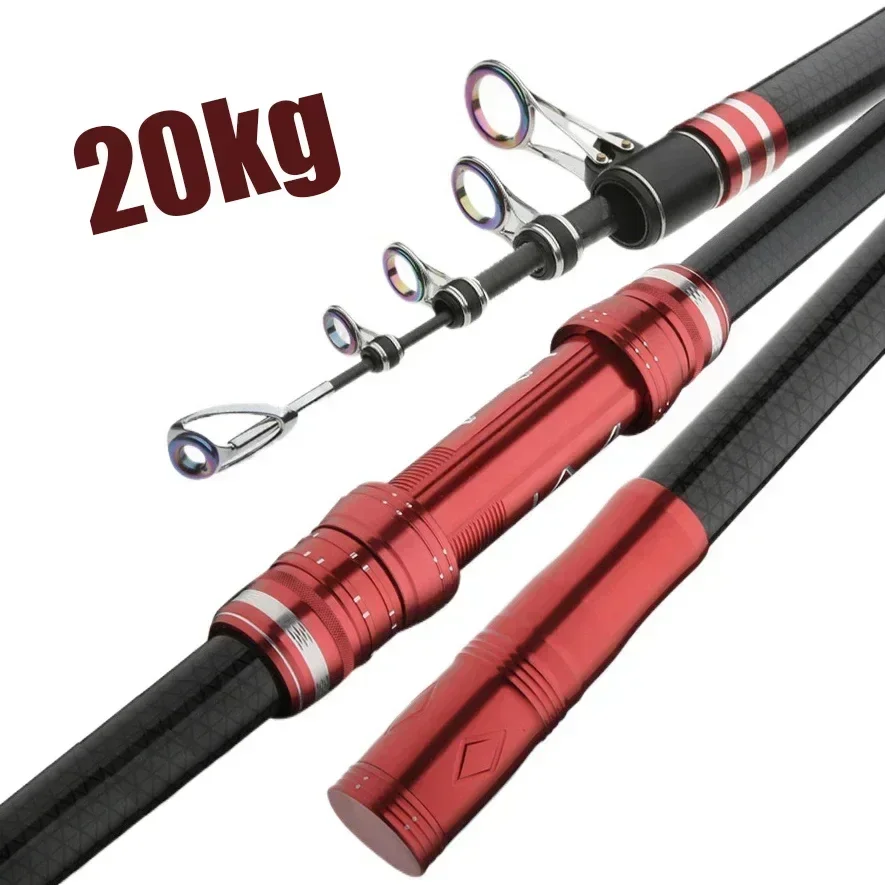 Fishing Rod Surf - 2.7m 3.6m 3.9m 4.5m Telescopische Hengel