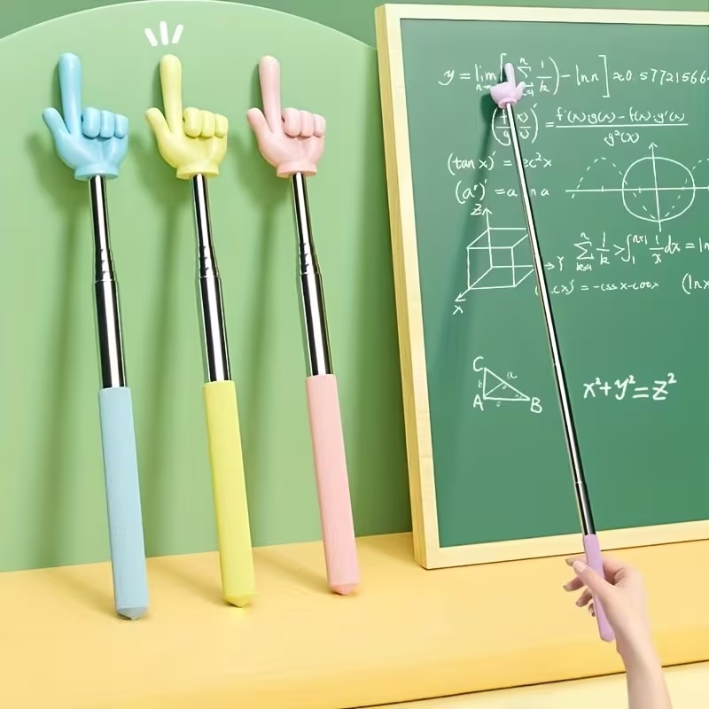 Fishing Rod Telescopic - Hoge kwaliteit roestvrijstalen onderwijsaanwijzer Telescopische staaf