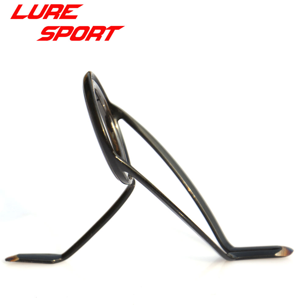 Fishing Rod Surf - Luresport 10Pcs Kw Gids Zwart Stalen