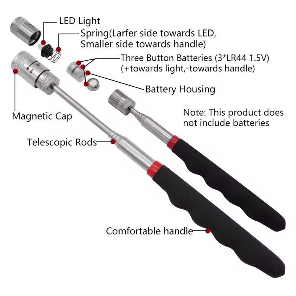 Telescopische magnetische pen  - Fishing Rod Travel recensie en prijs