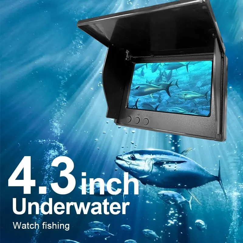 4,3 inch video visserijset met - Fishing Rod Ice recensie en prijs