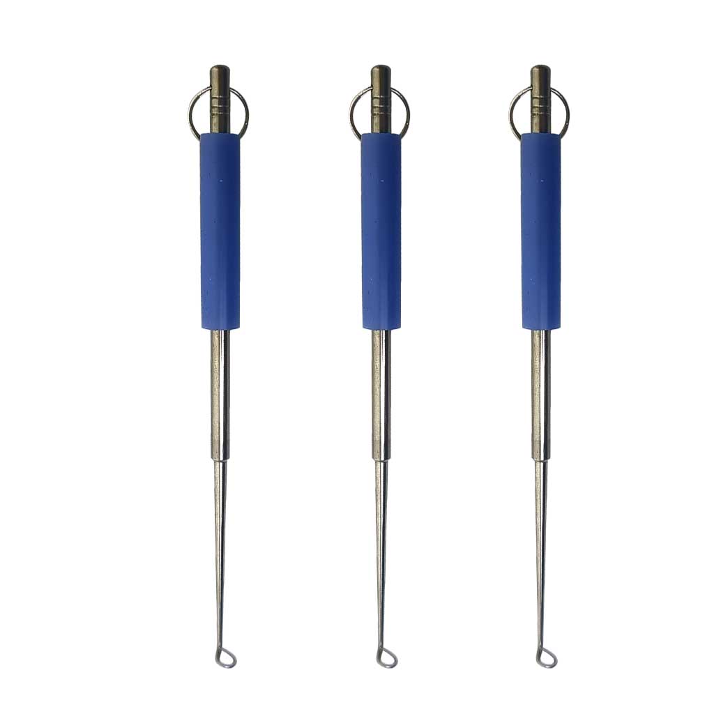 3-pack roestvrijstalen vishaak - Fishing Rod Building Kit recensie en prijs