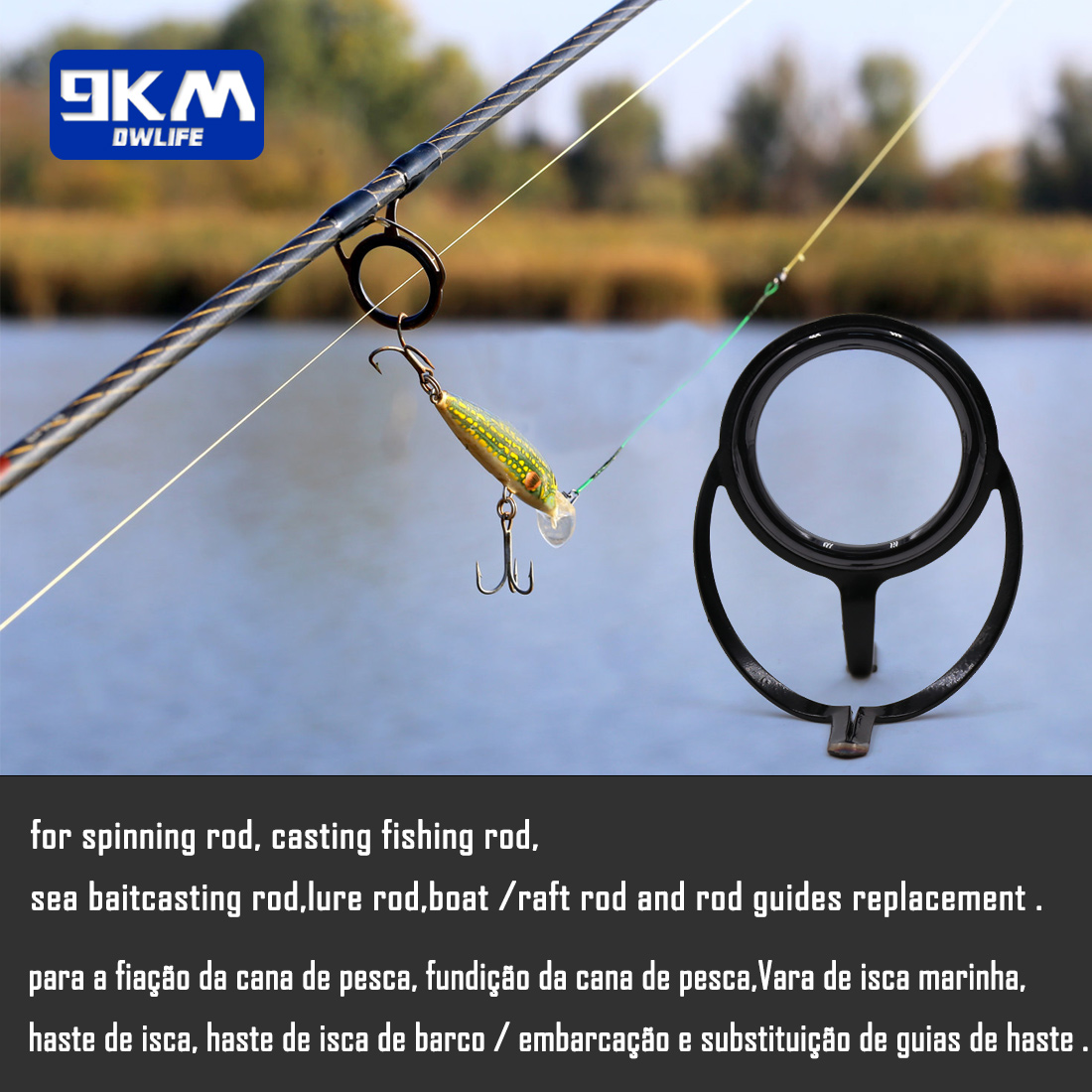 Reparatieset voor hengel Spinh - Fishing Rod Guide Replacement recensie en prijs