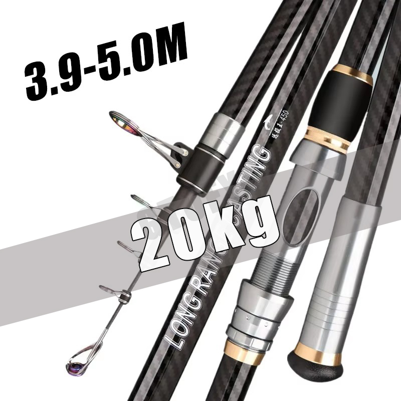Telescopische Hengel 3.9m 4.2m - Fishing Rod Surf recensie en prijs
