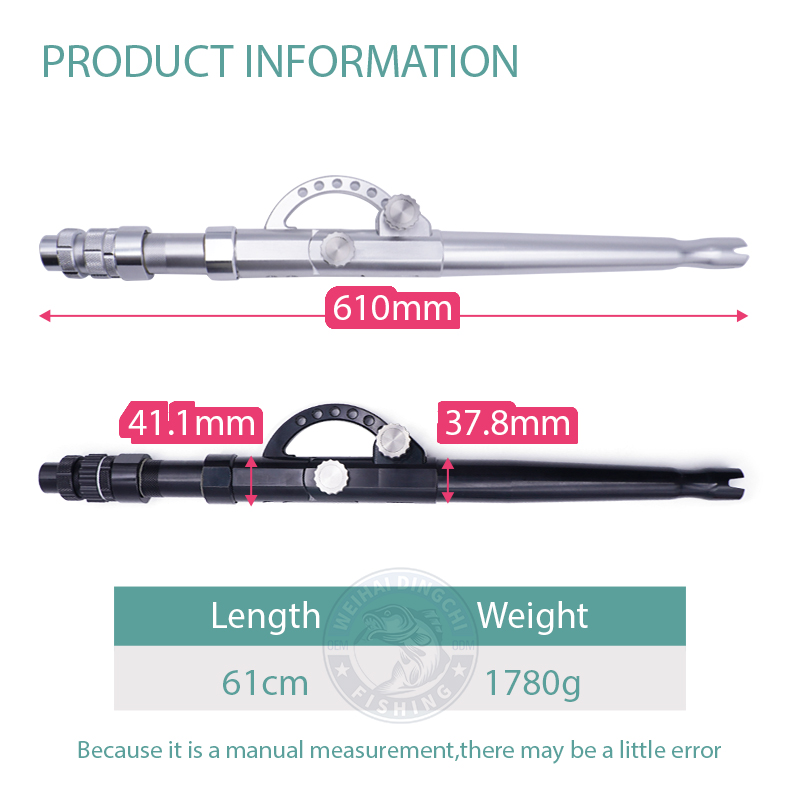 Diepzeehengel maat 4, 61cm, ge - Fishing Rod Holder recensie en prijs