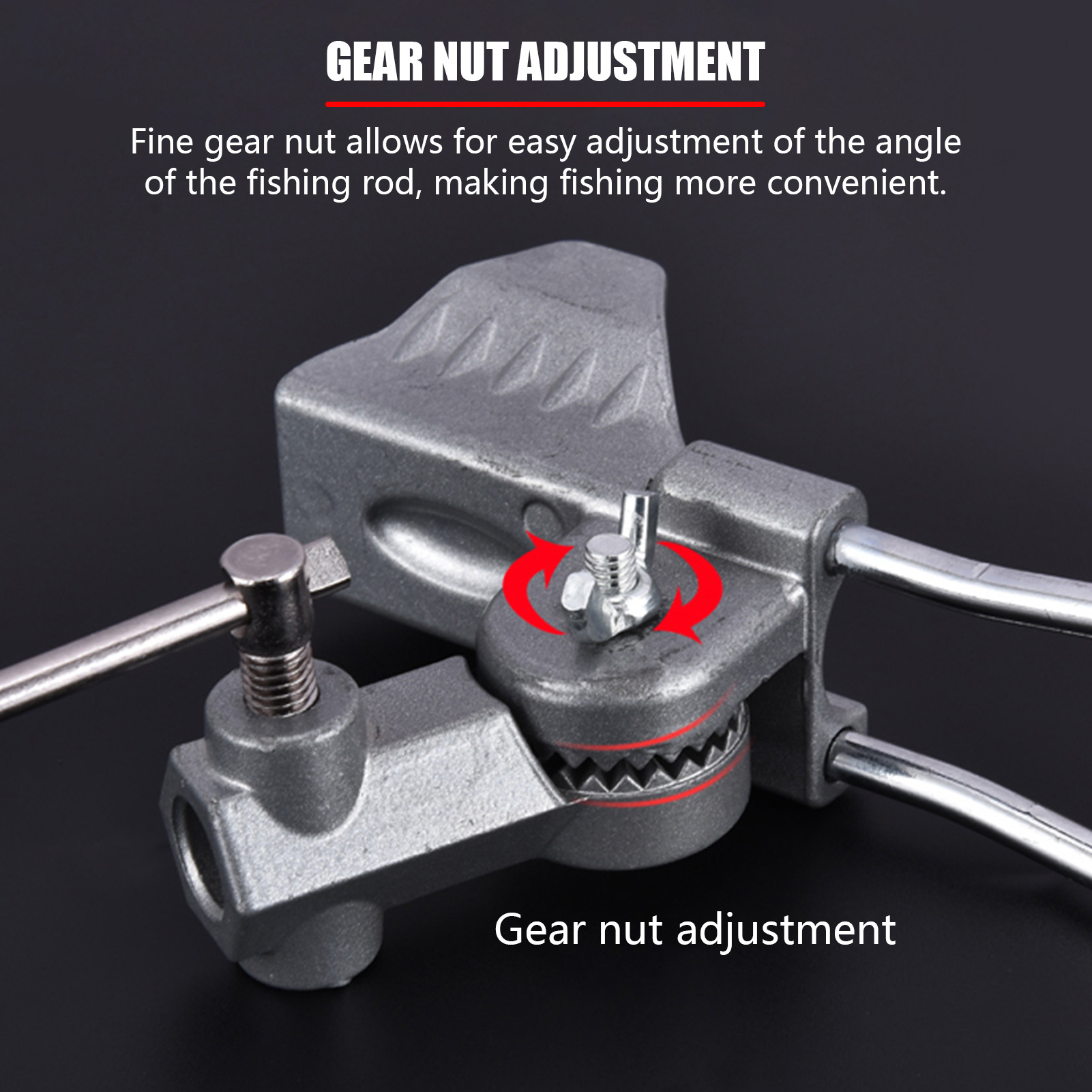 Verstelbaar hengelrek Roestvri - Fishing Rod Rack recensie en prijs