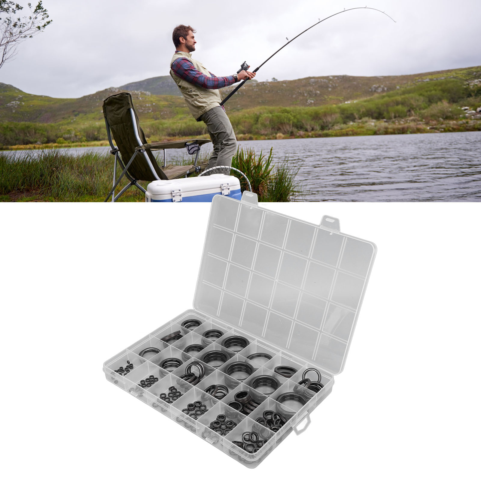 Reparatieset voor hengelgeleid - Fishing Rod Guide Replacement recensie en prijs
