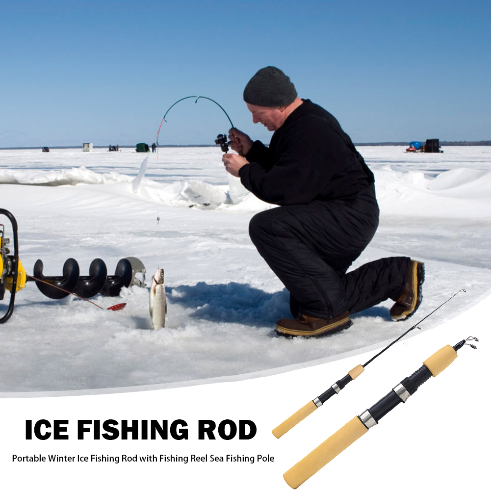 IJsvishengel Draagbare draaiba - Fishing Rod Ice recensie en prijs