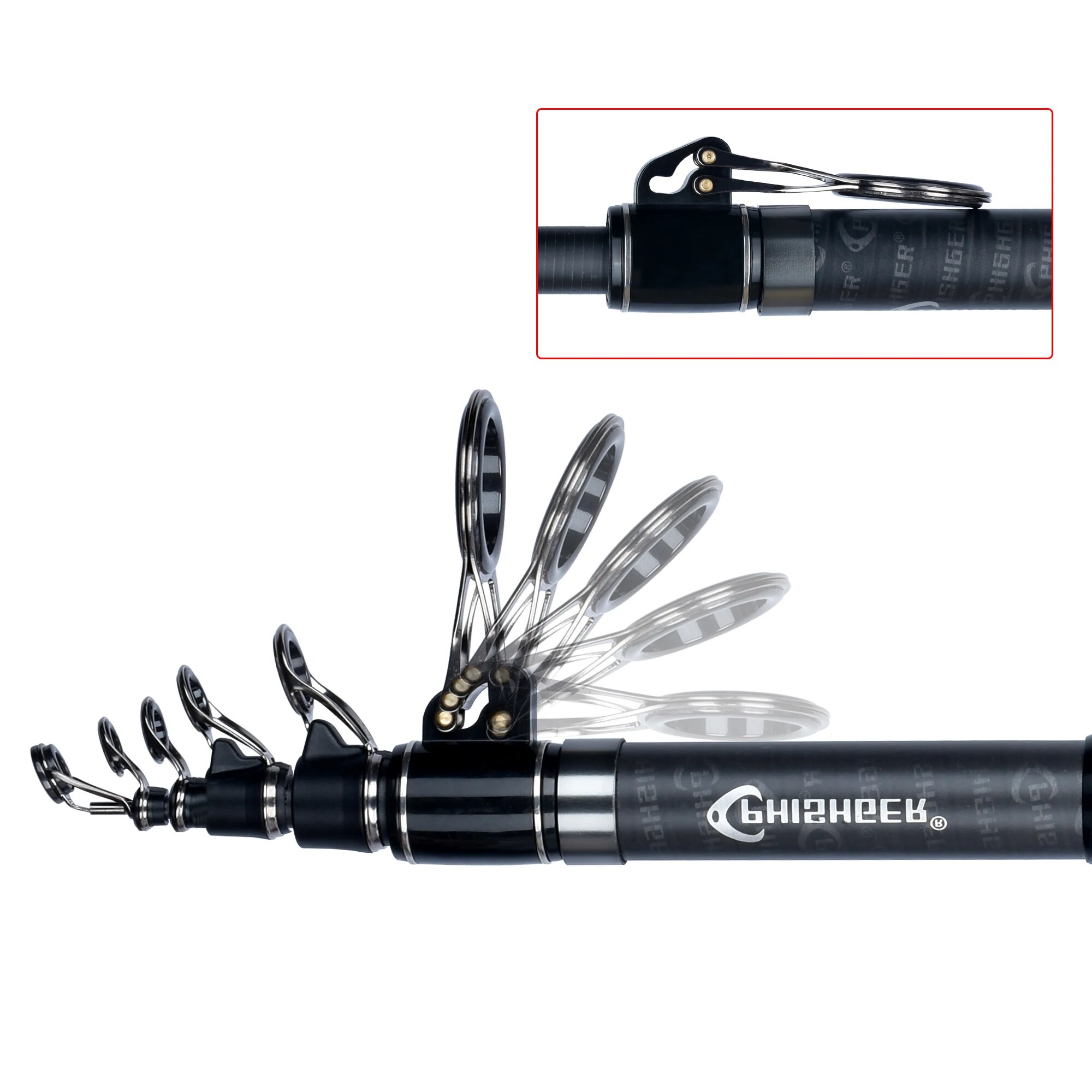 PHISHGER Telescopische Surf Sp - Fishing Rod Surf recensie en prijs