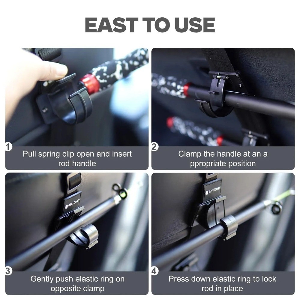 6-positie hengelhouder voor in - Fishing Rod Repair Kit recensie en prijs