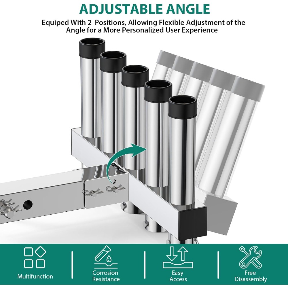 Hengelhouder voor aan de achte - Fishing Rod Rack recensie en prijs