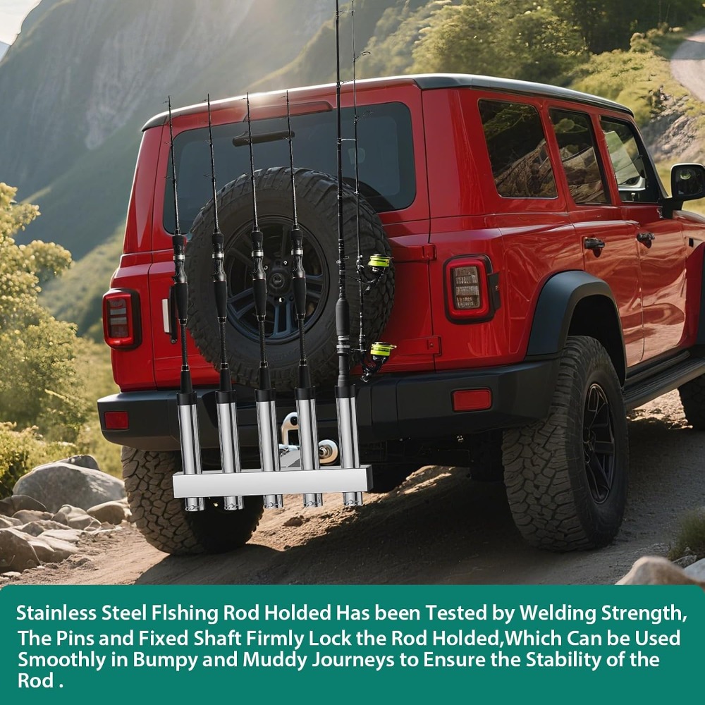 Hengelhouder voor aan de achte - Fishing Rod Rack recensie en prijs