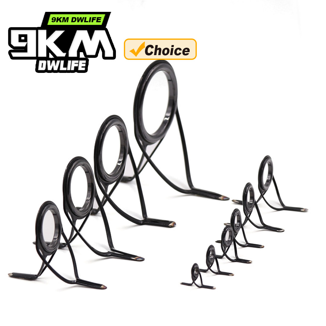9KM OB Gebogen Hengelgeleiders - Fishing Rod Guide Replacement recensie en prijs