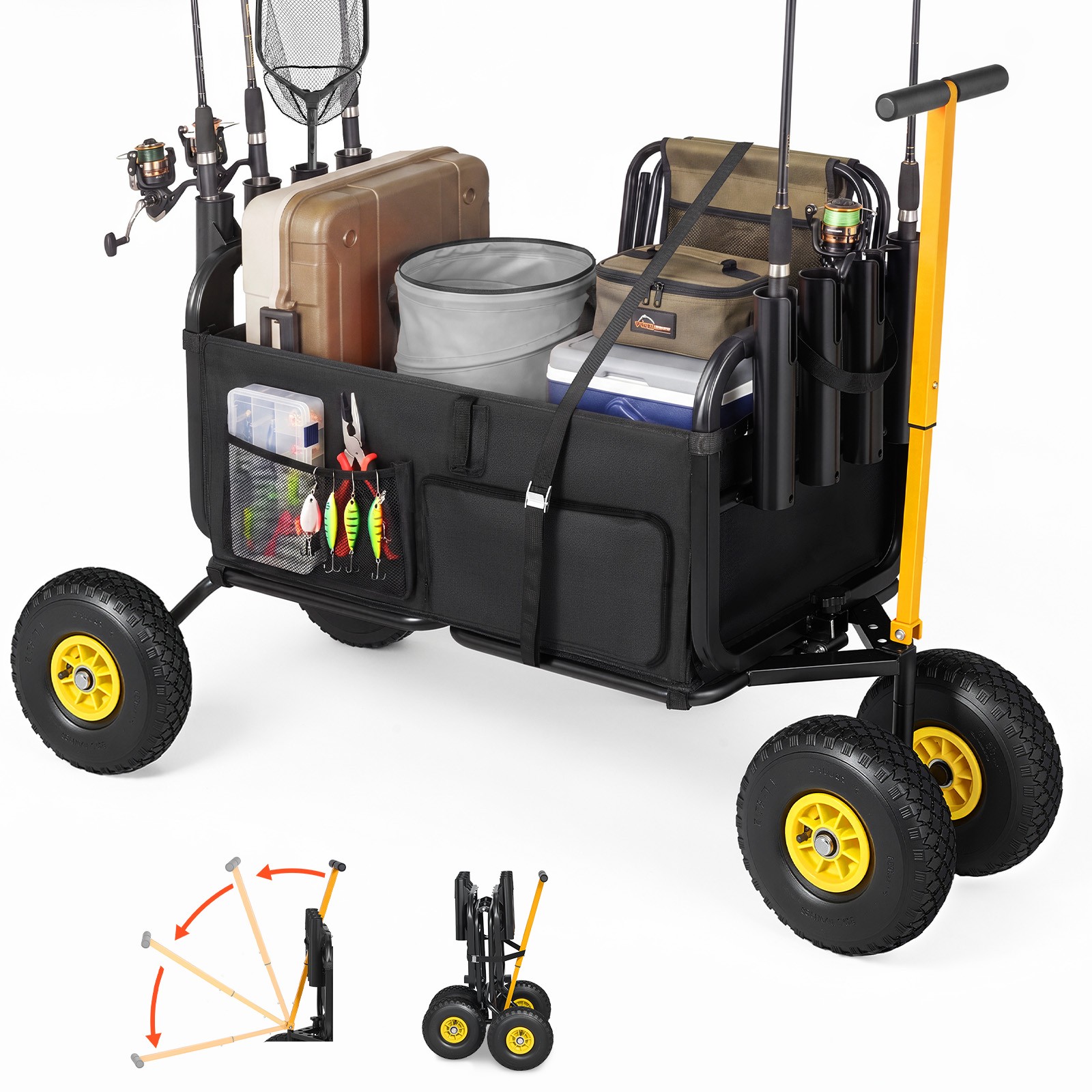 Uimoso Opvouwbare strandviskar - Fishing Rod Holder recensie en prijs