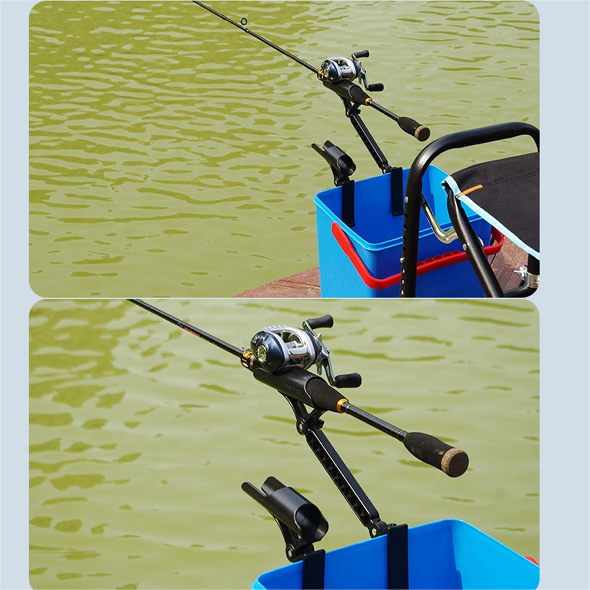 POPULAR-2 stuks verstelbare em - Fishing Rod Holder recensie en prijs