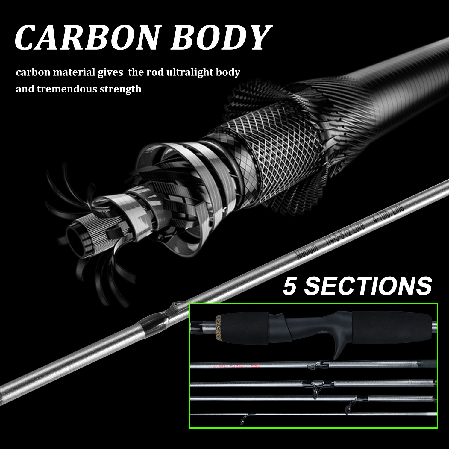 Sougayilang Hengel Combo 1.7m  - Fishing Rod Combo recensie en prijs