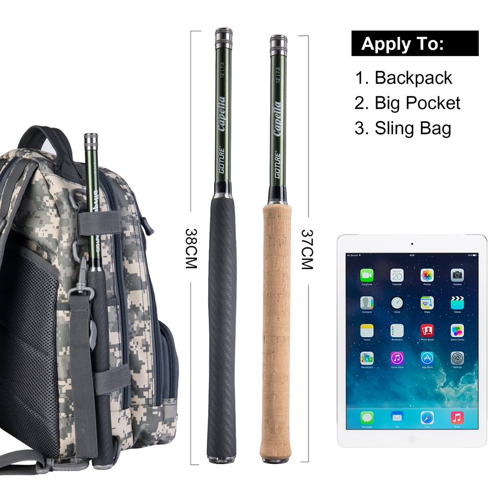 Goture Tenkara Fly Hengel Comb - Fishing Rod Combo recensie en prijs