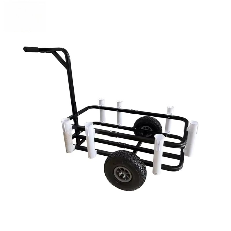 Inklapbare strandwagen, viskar - Fishing Rod Holder recensie en prijs