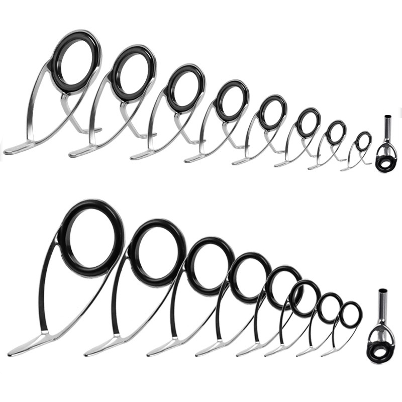 9 Stuks Hengel Geleiders Ring  - Fishing Rod Guide Replacement recensie en prijs