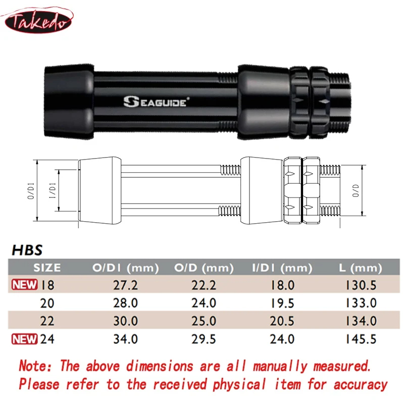 TAKEDO 18 #   20 #   22 #   24 - Fishing Rod Combo recensie en prijs