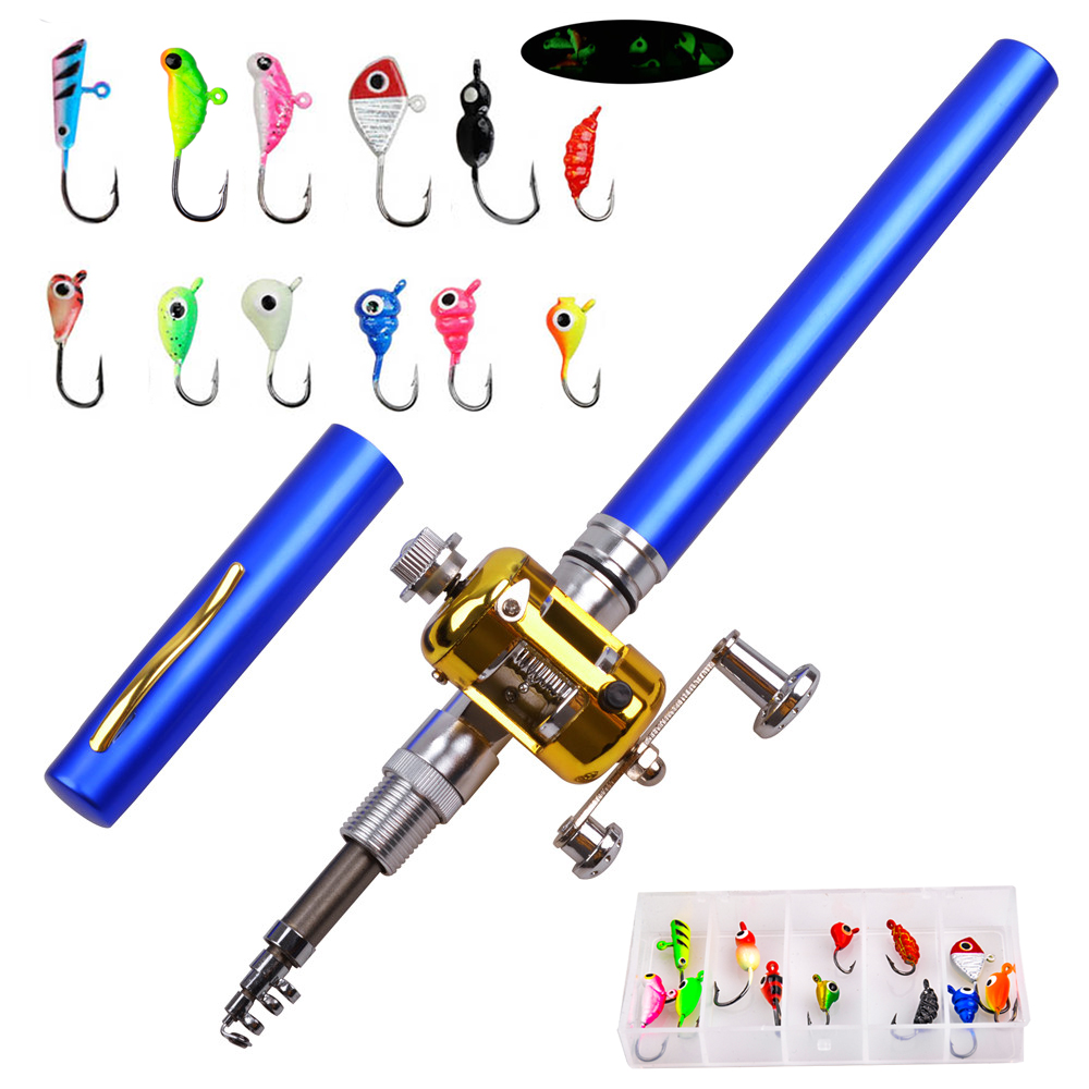 Mini Ijs Hengel Combo Met 12 S - Fishing Rod Ice recensie en prijs